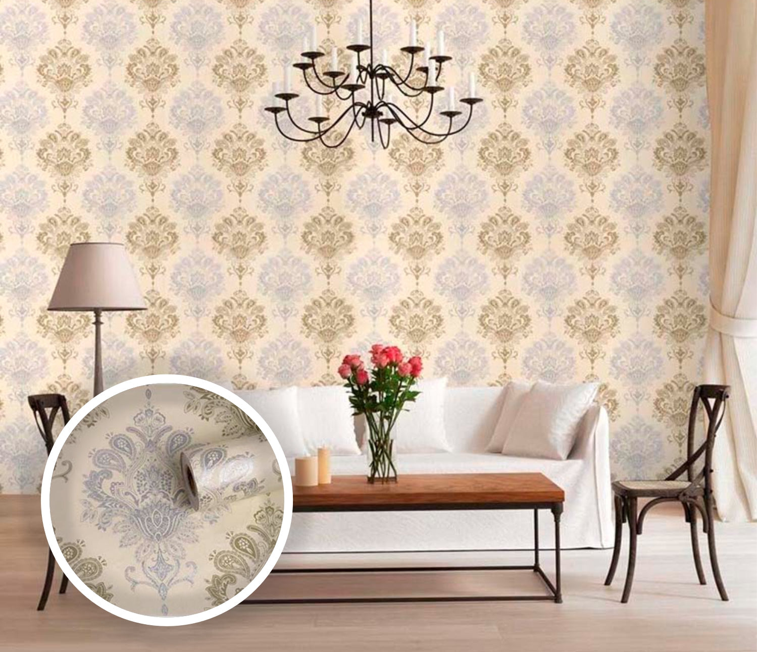Papel Tapiz Adhesivo elegante